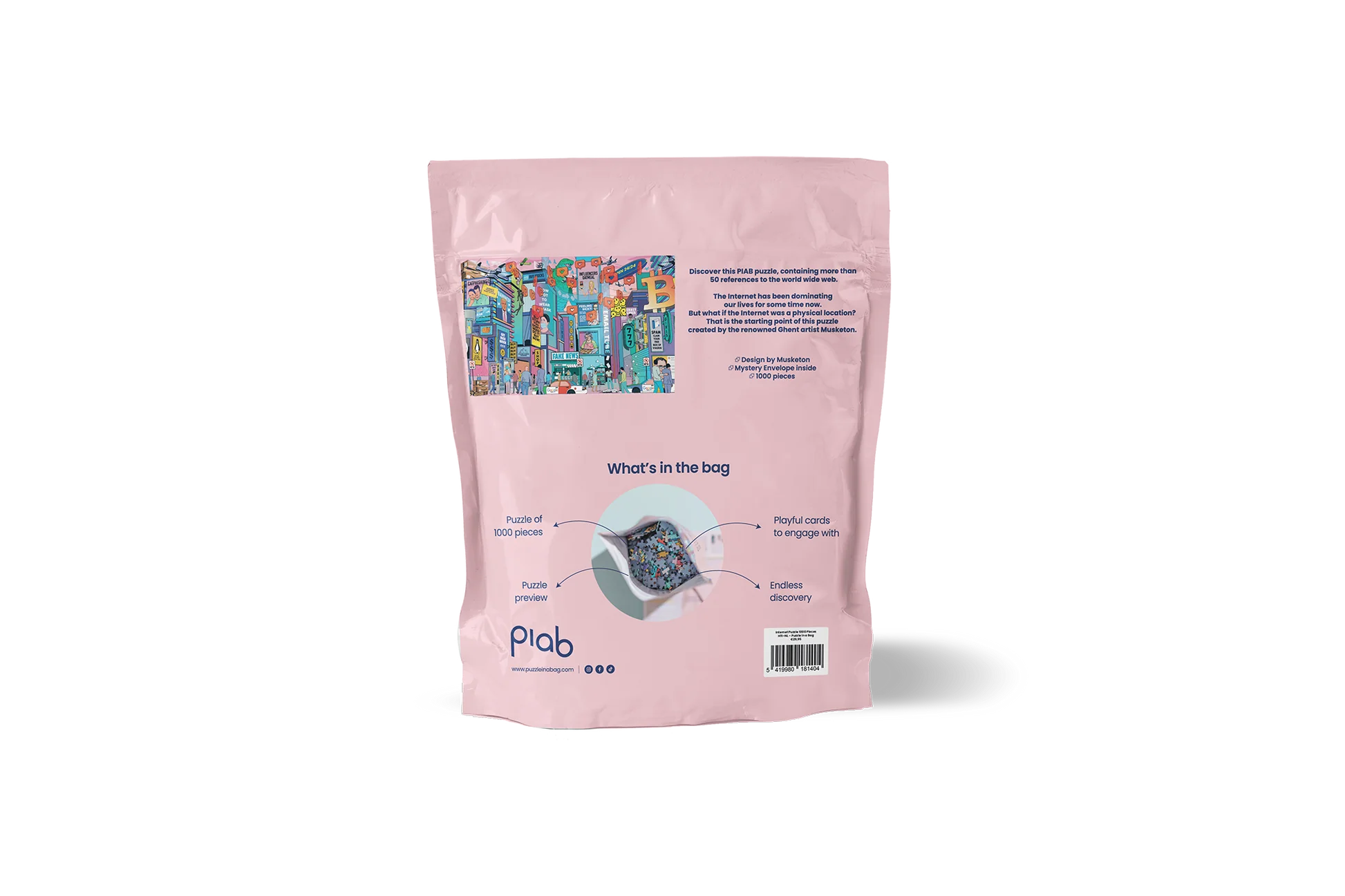 De Internet puzzel | Puzzle in a bag - de inKijk