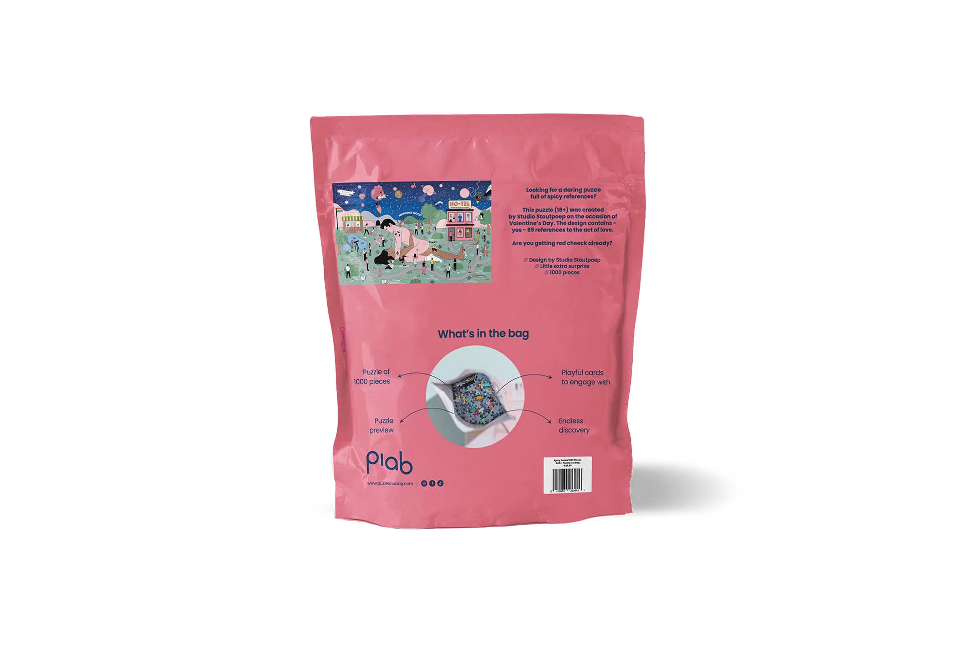 De pikante puzzel | Puzzle in a bag - de inKijk
