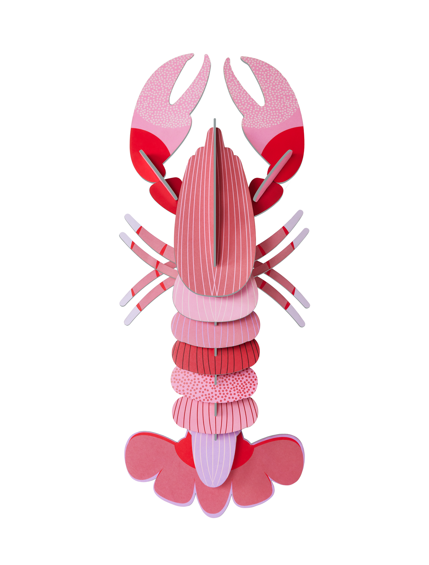 Pink Lobster - deluxe - muurdecoratie | Studio Roof
