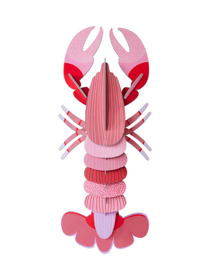 Pink Lobster - deluxe - muurdecoratie | Studio Roof