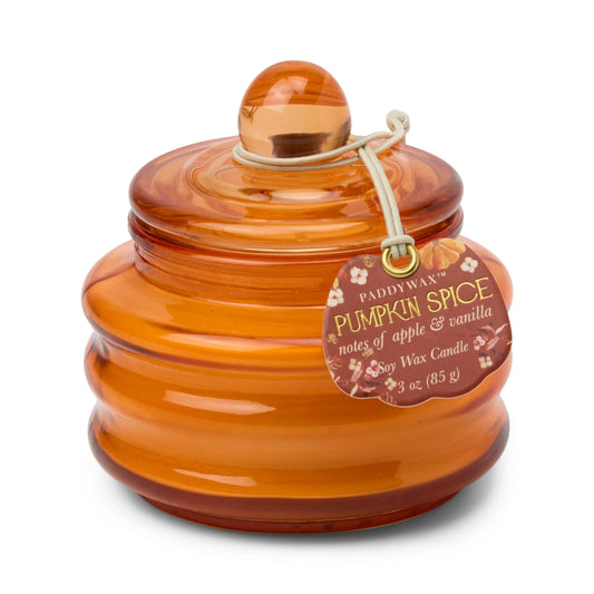 Beam glass candle - pumpkin spice | Paddywax
