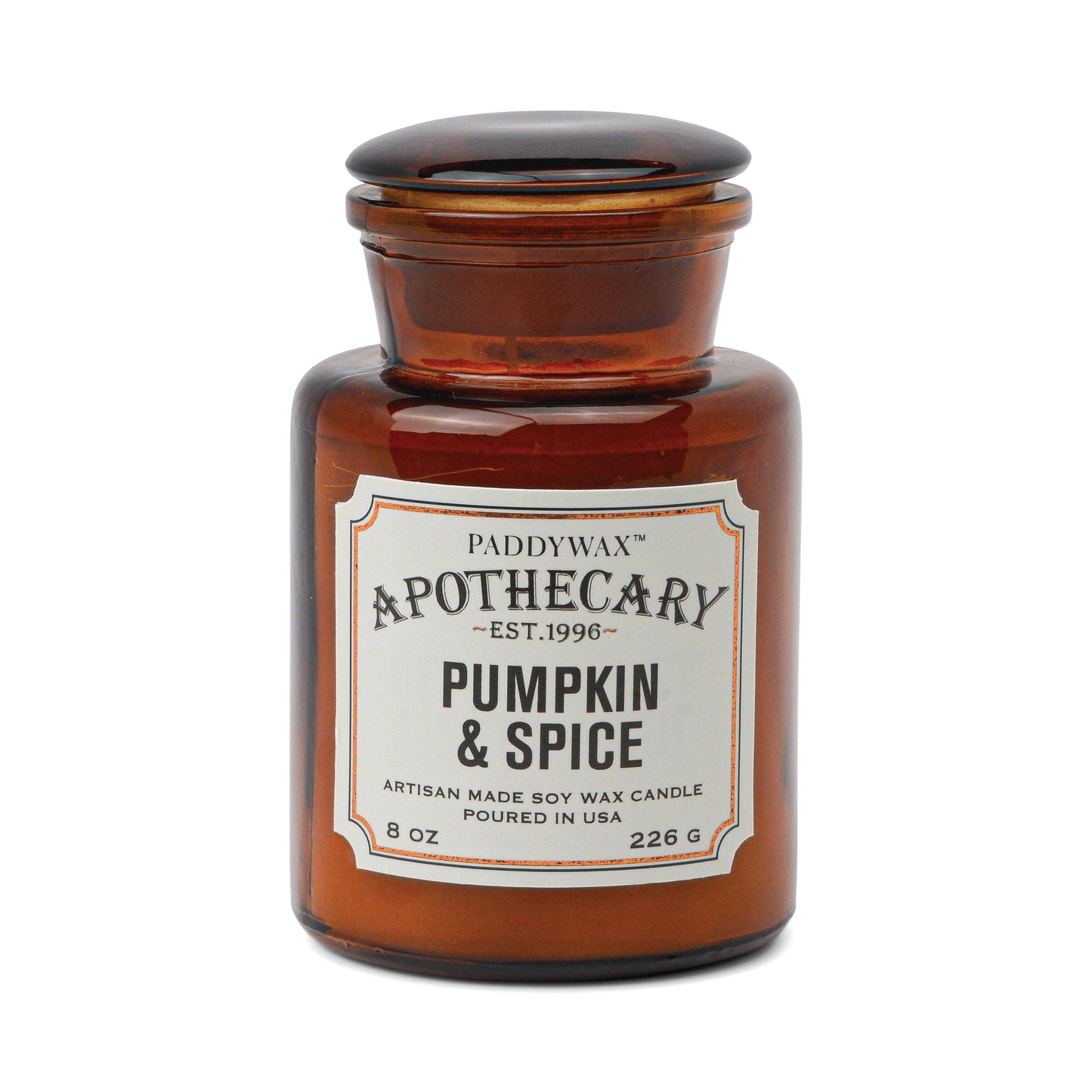 Apothecary candle 8 oz - pumpkin spice | Paddywax