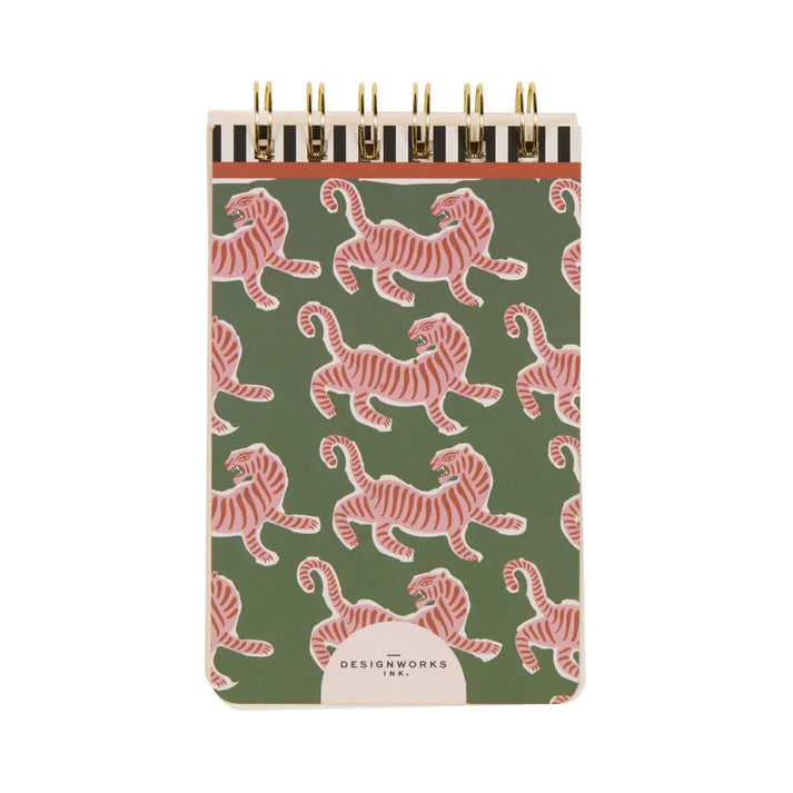 A Dopo ! - twin wire notepad - tiger | Designworks Ink