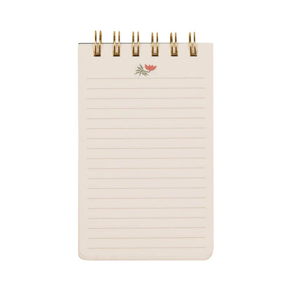 A Dopo ! - twin wire notepad - flower | Designworks Ink