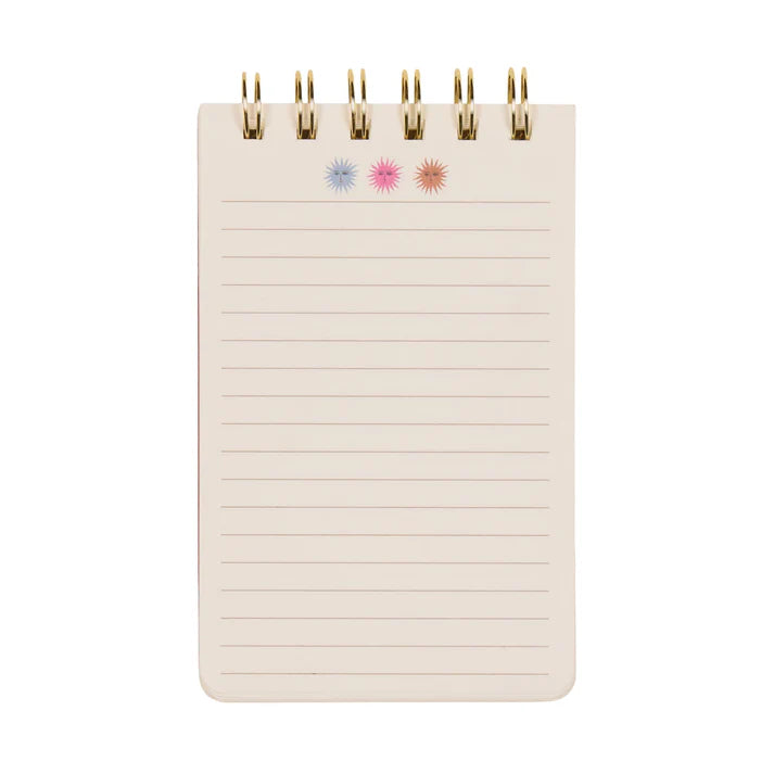 A Dopo ! - twin wire notepad - sun | Designworks Ink