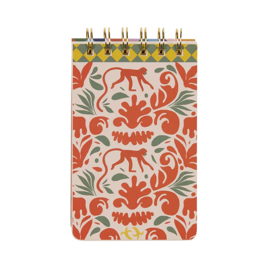 A Dopo ! - twin wire notepad - monkey | Designworks Ink