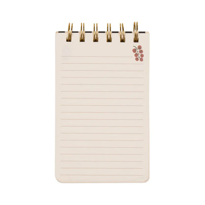 A Dopo ! - twin wire notepad - tomato | Designworks Ink