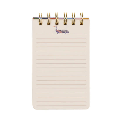A Dopo ! - twin wire notepad - peacock | Designworks Ink