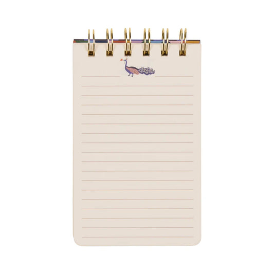 A Dopo ! - twin wire notepad - peacock | Designworks Ink