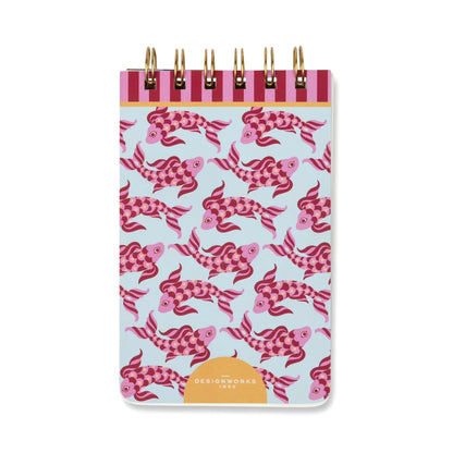 A Dopo ! - twin wire notepad - koi fish | Designworks Ink