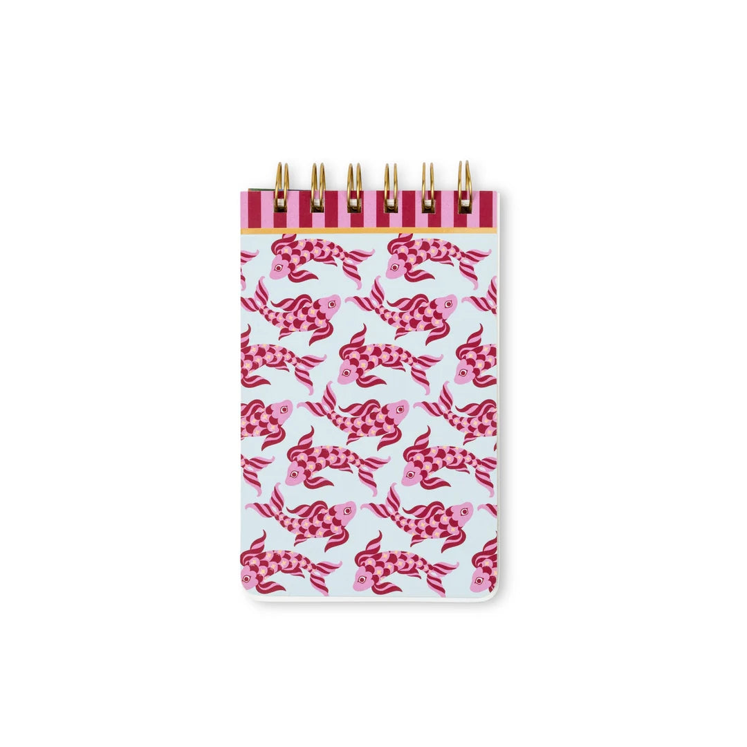 A Dopo ! - twin wire notepad - koi fish | Designworks Ink