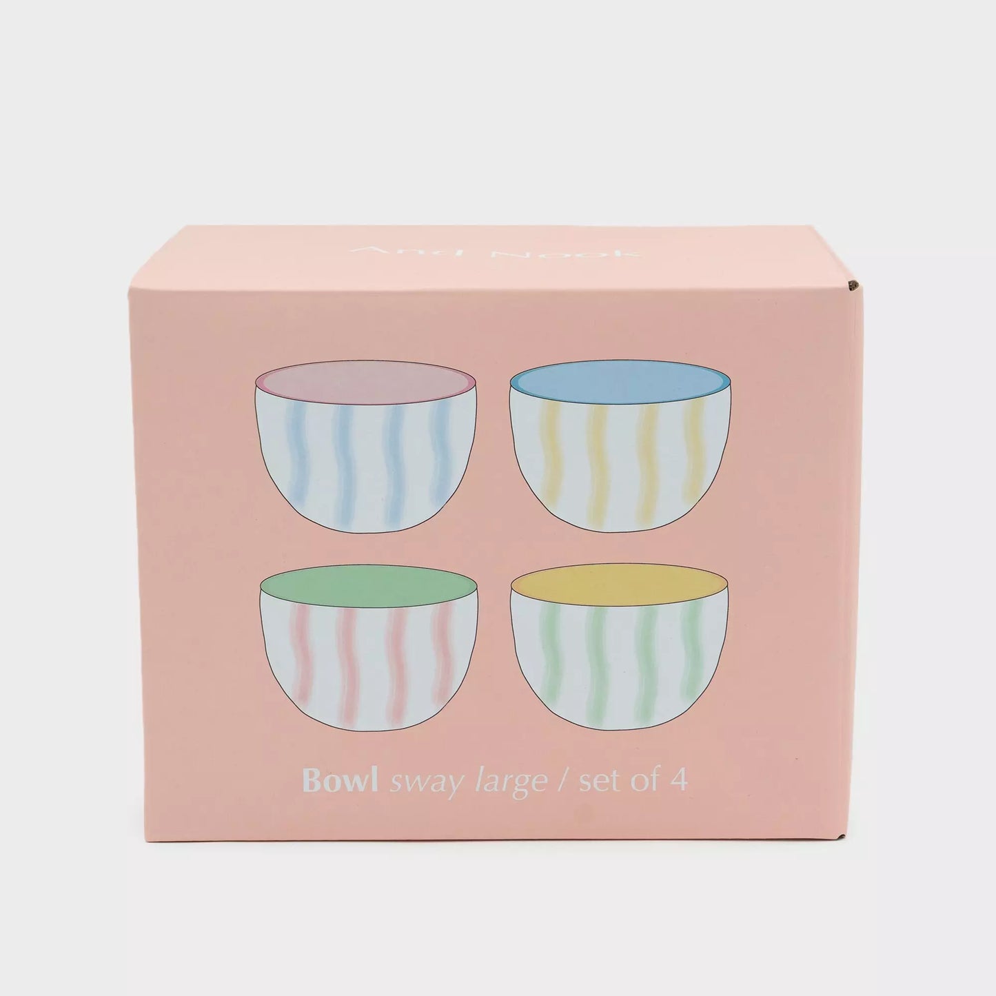 Kom Sway Groot - set van 4 | And Nook