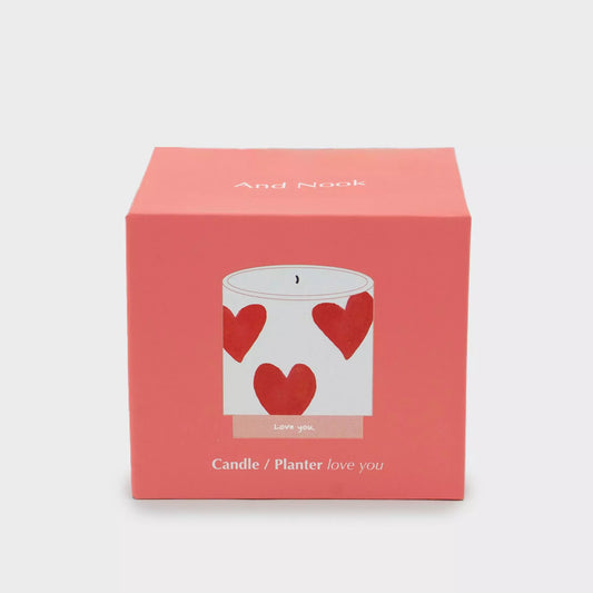 Kaars/Pot Love You | And Nook