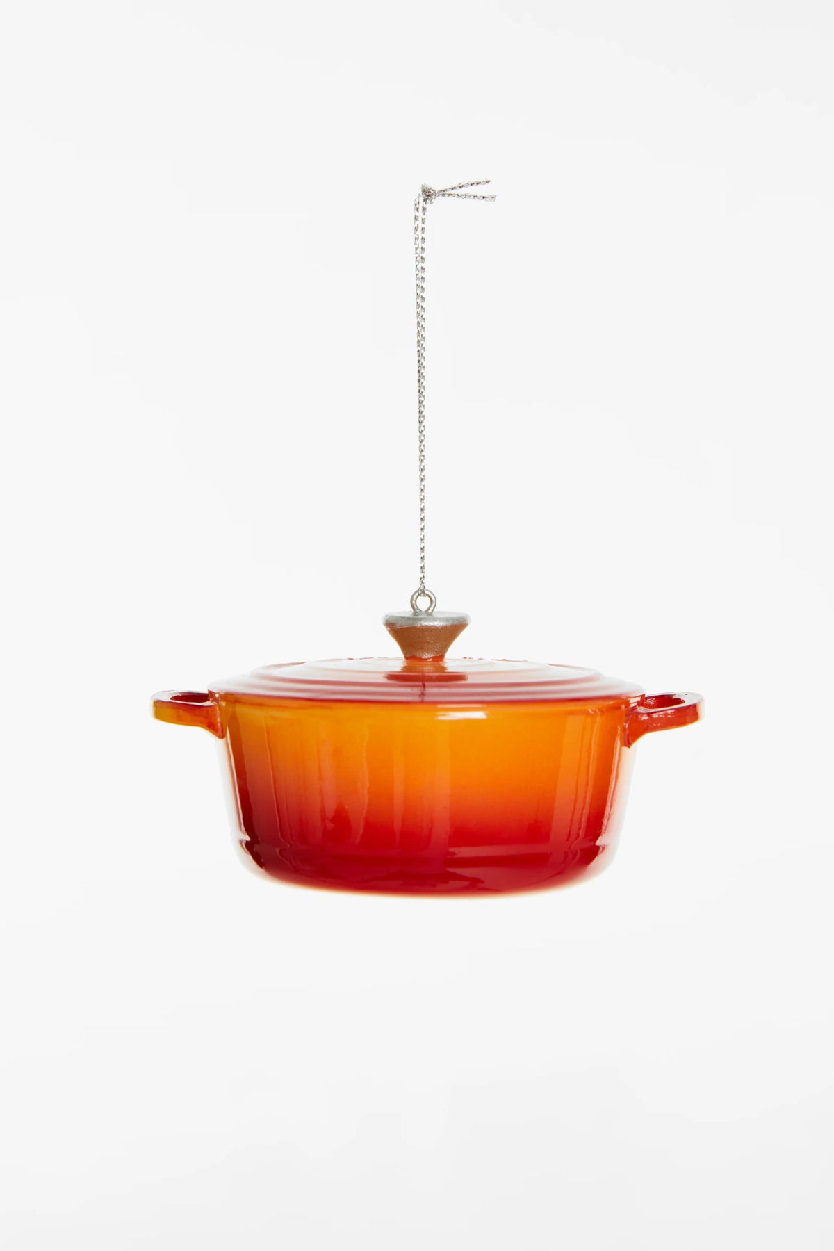 Kerstornament - Gietijzeren Oranje pan | Yup in de boom