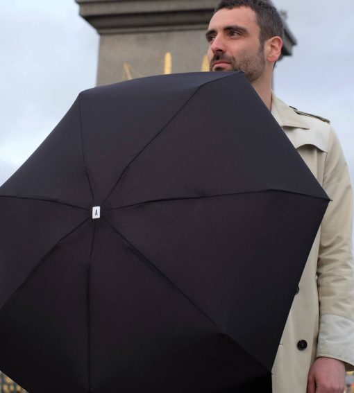 Compacte paraplu - zwart | Anatole