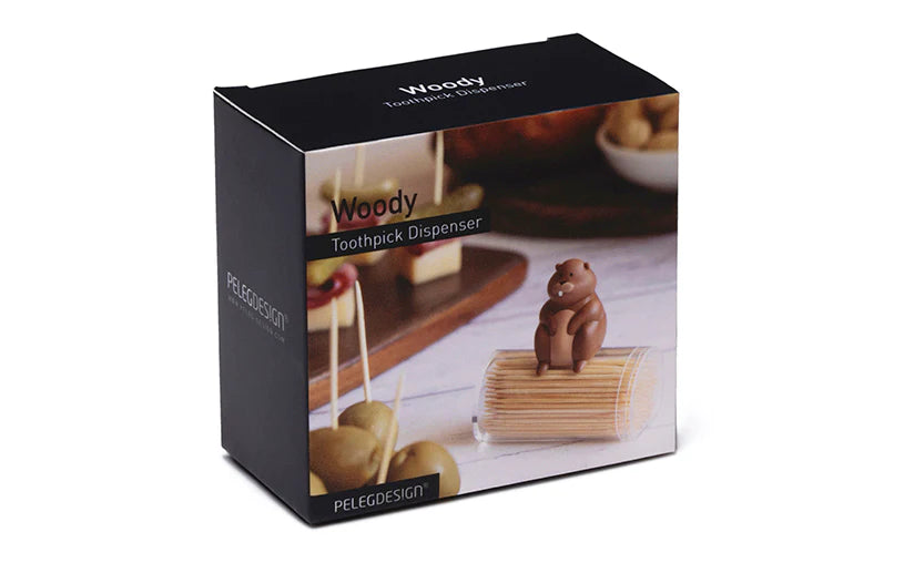 Woody - toothpick dispenser | PELEGDESIGN