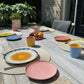 Plate colorful affection - set van 4 | And Nook - de inKijk