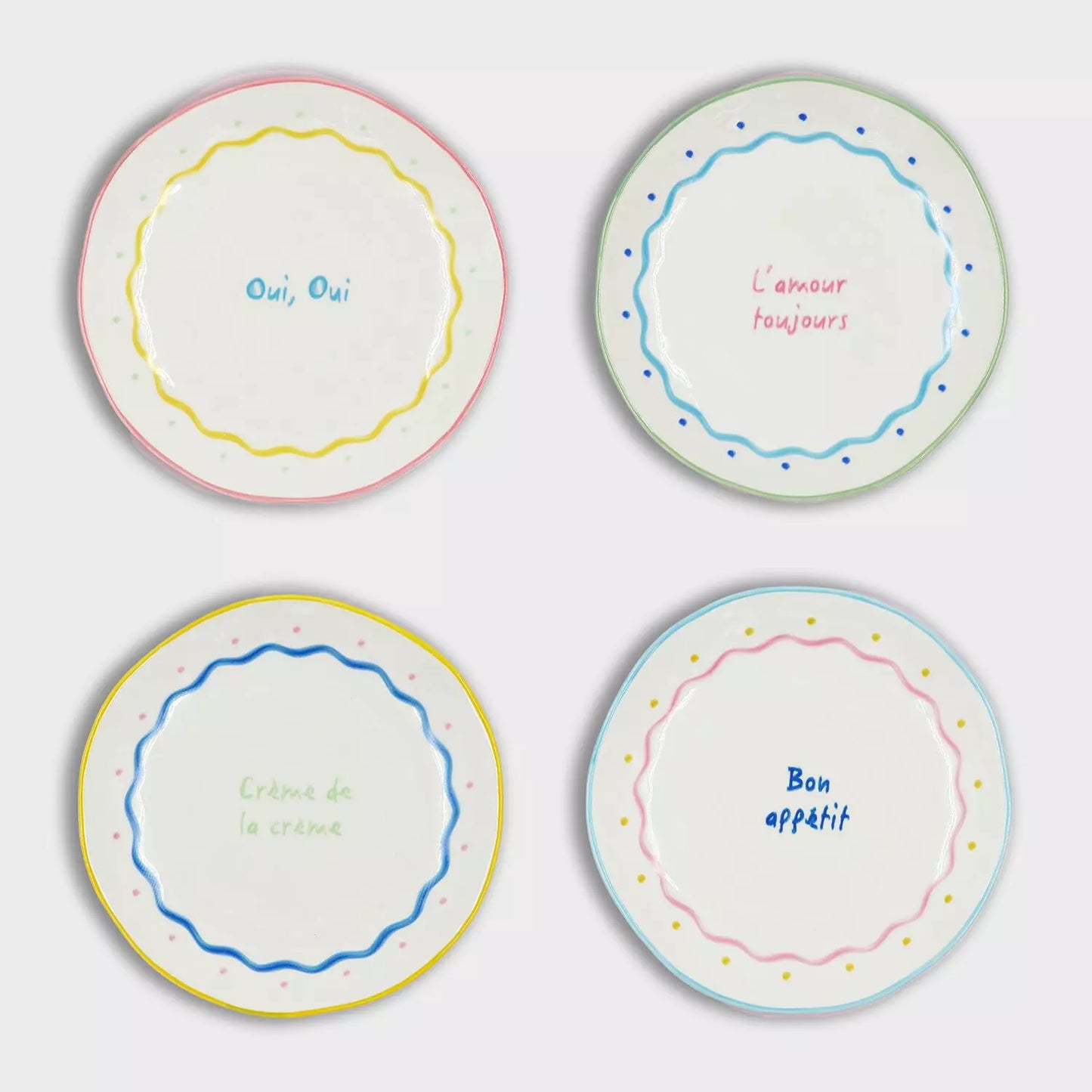 Bord French Sway - set van 4 | And Nook