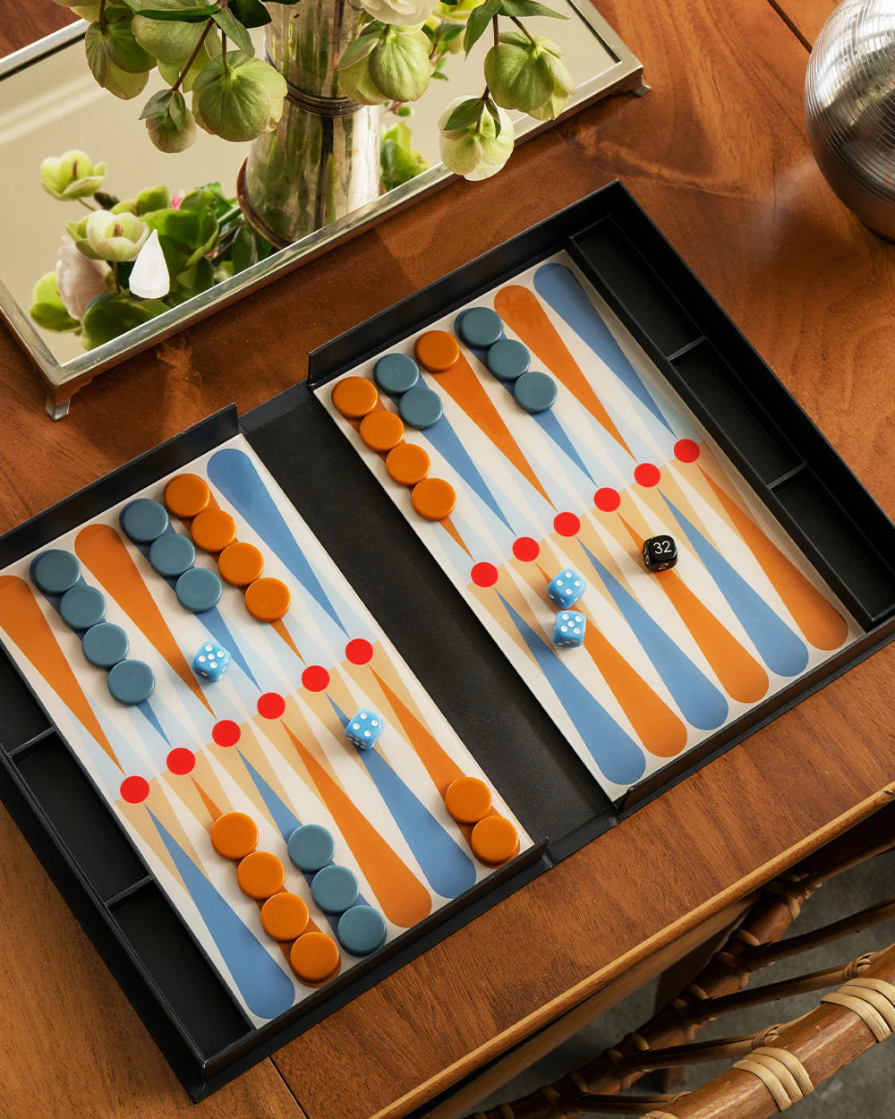 The Art Of Backgammon - Antraciet | Printworks