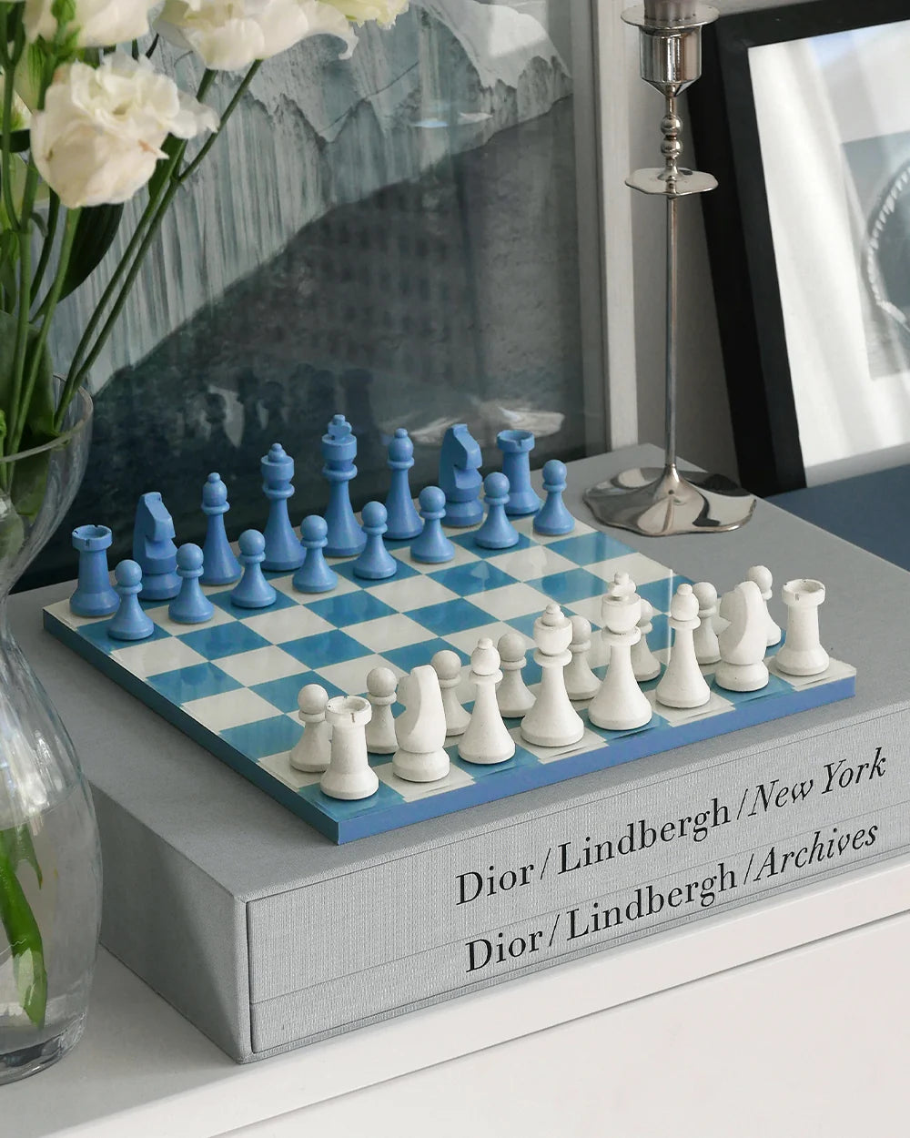 Chess classic - Dusty Blue | Printworks