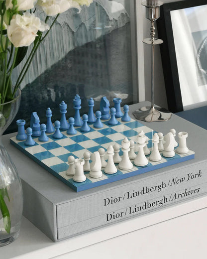 Chess classic - Dusty Blue | Printworks