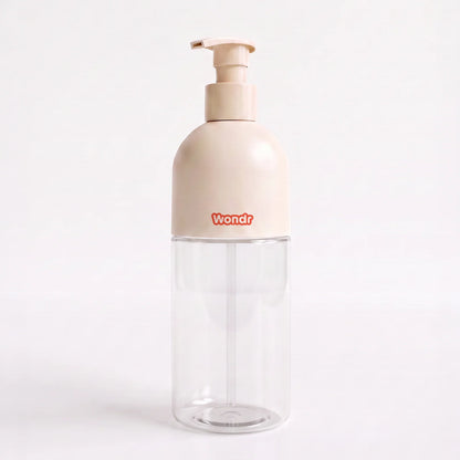 Refillable Pump Bottle - Crème | Wondr Care