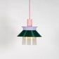 Hanglamp Romi met roze kabel - Warren & Laetitia