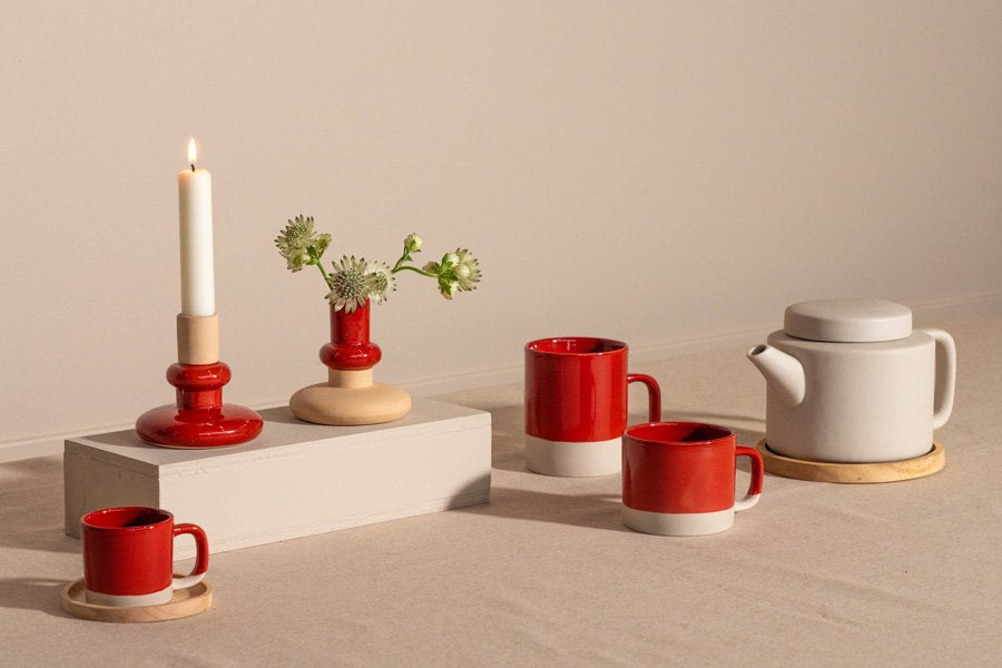 Kop Cyl XS - rood | Kinta - de inKijk