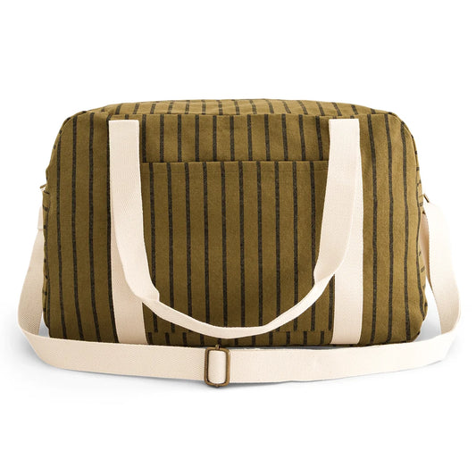 Bowling bag - Raphael - Olive Tennis Stripes | Rose in April