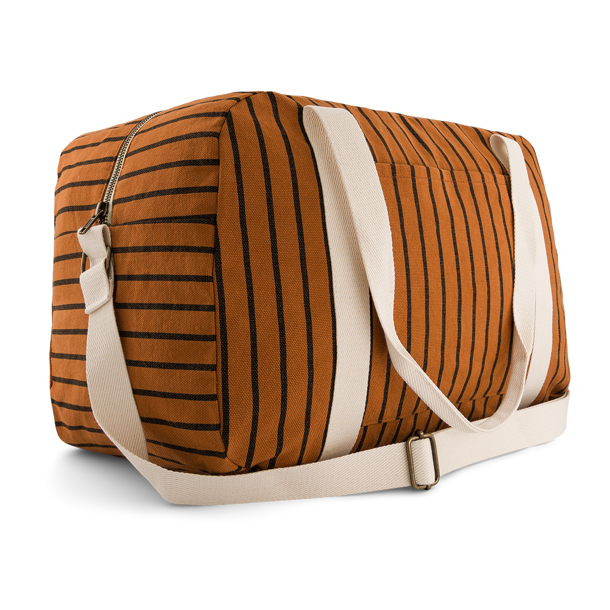 Bowling bag - Raphael - Ginger Tennis Stripes | Rose in April