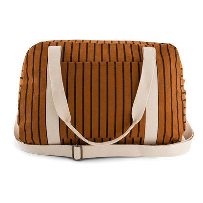 Bowling bag - Raphael - Ginger Tennis Stripes | Rose in April