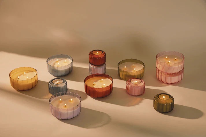 Ripple candle 4.5 oz. - tobacco & patchouli | Paddywax - de inKijk
