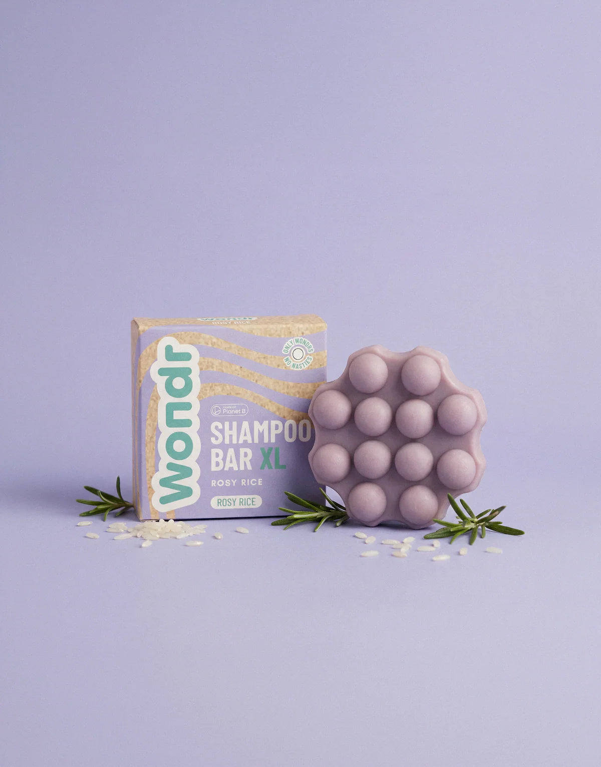 Rosy Rice shampoo bar XL | Wondr Care