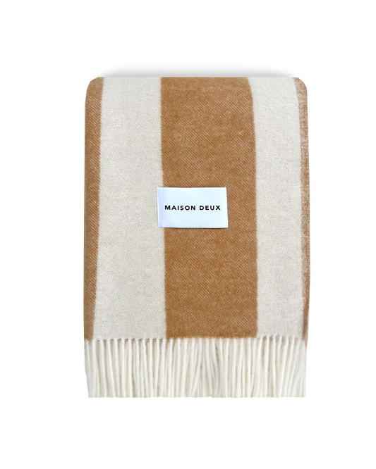 Rough Stripe Plaid - Terra | Maison Deux