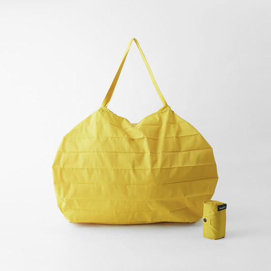 Shupatto foldable bag L - Mustard (Karashi) | Shupatto
