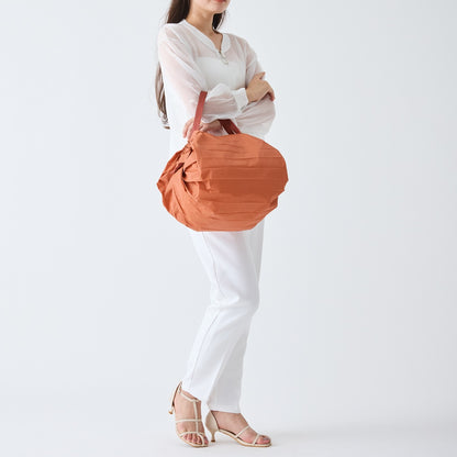 Shupatto foldable bag M - Brick Brown | Shupatto