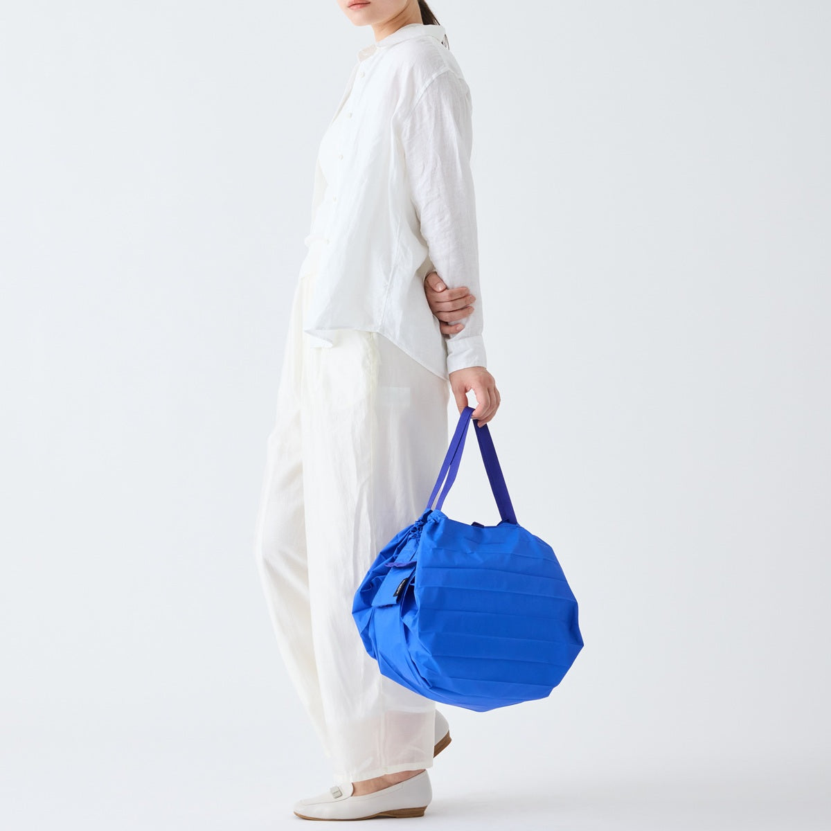 Shupatto foldable bag M - Clear Sky | Shupatto