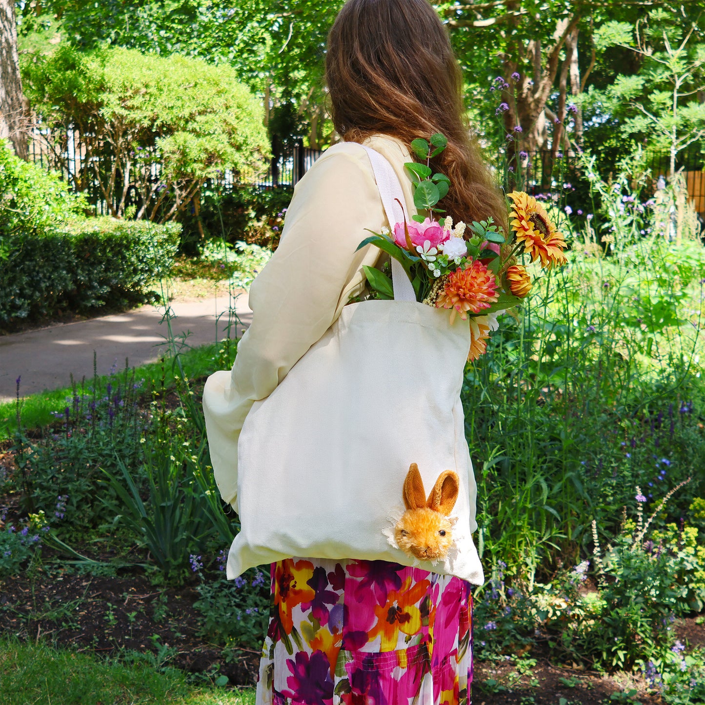 Peeky Tote Bag - Bunny | Suck UK