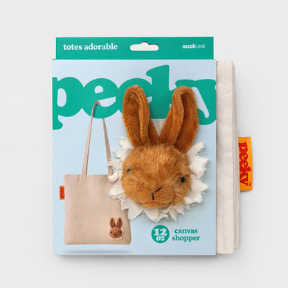 Peeky Tote Bag - Bunny | Suck UK