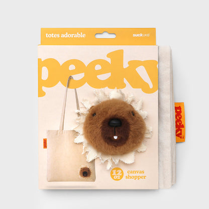 Peeky Tote Bag - Capybara | Suck UK