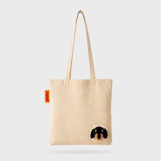 Peeky Tote Bag - Dog | Suck UK