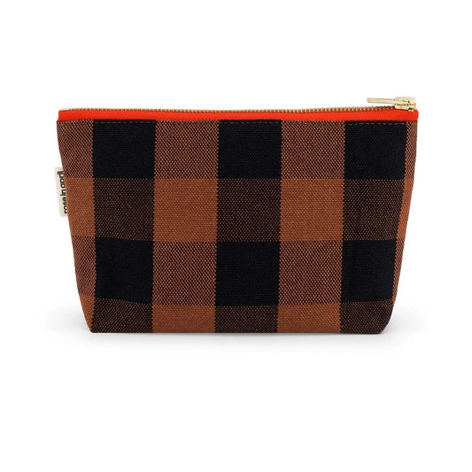 Pouch - Sofia - Big Vichy Ginger | Rose in April