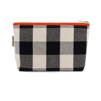 Pouch - Sofia - Big Vichy Greige | Rose in April