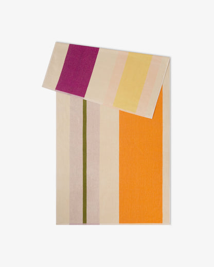 Strandlaken - Martens & Martens collectie - Yellow/Fuschia/Orange/Olive | SUITE702