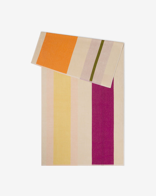 Strandlaken - Martens & Martens collectie - Yellow/Fuschia/Orange/Olive | SUITE702