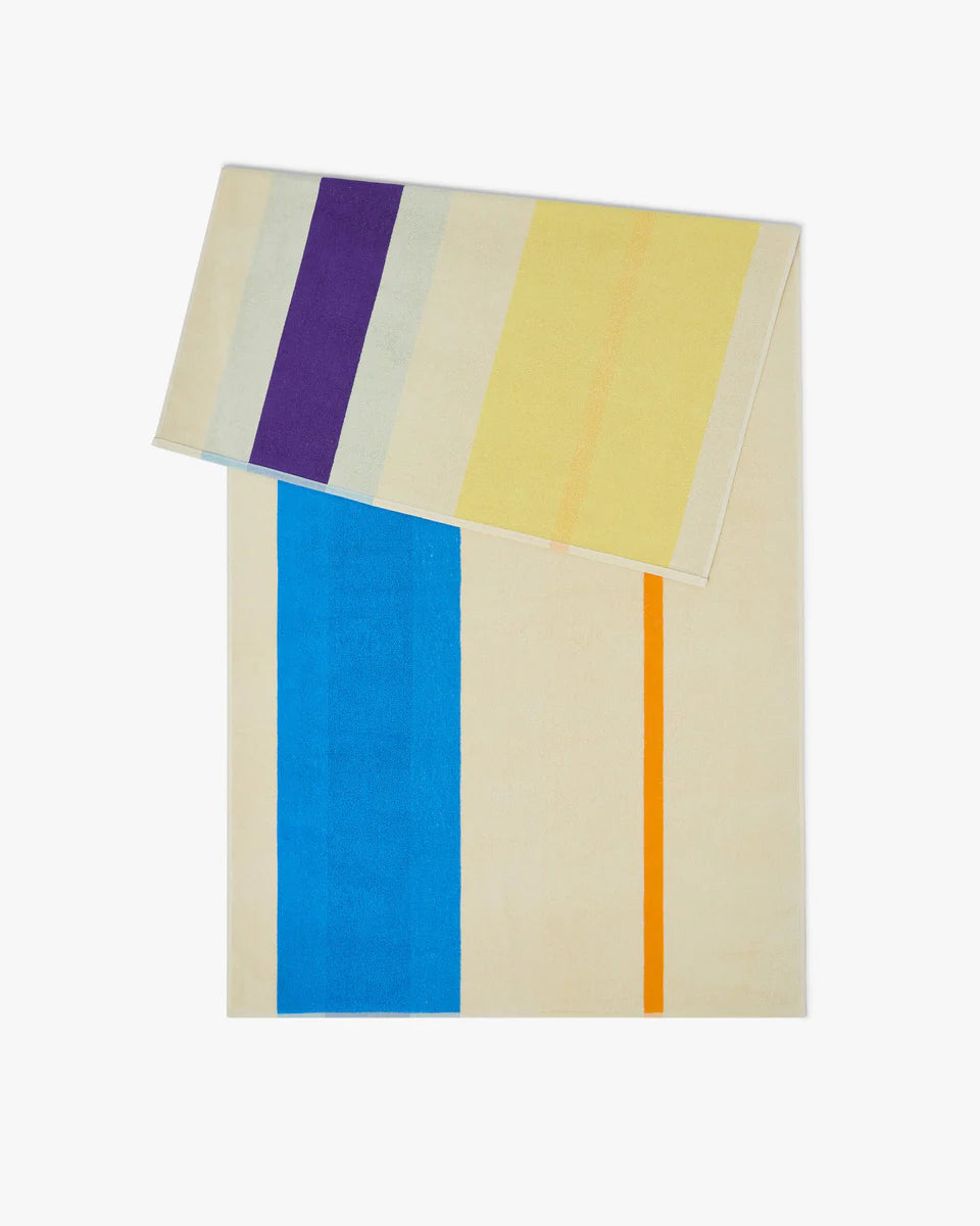 Strandlaken - Martens & Martens collectie - Aqua/Orange/Purple/Yellow | SUITE702