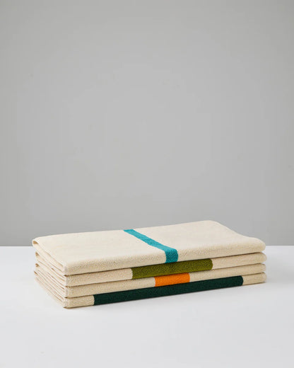 Badmat - Martens & Martens collectie - Aqua/Dark  Green | SUITE702