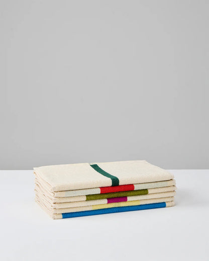 Gastendoekjes Set (3st.) - Martens & Martens collectie - Aqua/Fuchsia/Yellow | SUITE702