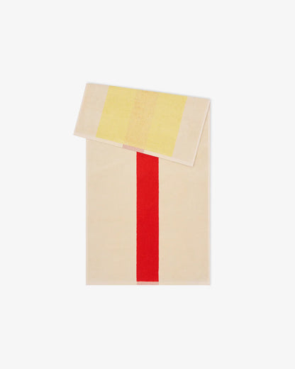 Handdoek - Martens & Martens collectie - Red/Yellow | SUITE702