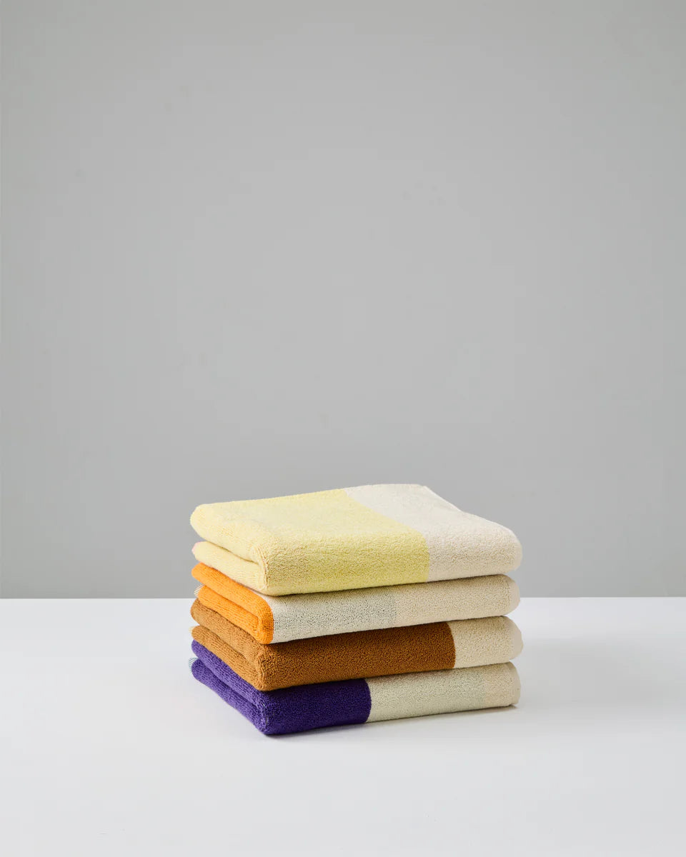 Handdoek - Martens & Martens collectie - Lime/Toffee | SUITE702